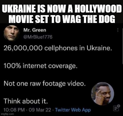 Ukraine is a Hollywood set