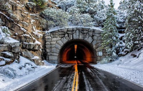 Snowy Mountain Tunnel