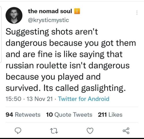 Vaccine Gaslighting 1