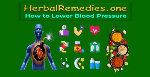 HerbalRemedies.one How to Lower Blood Pressure