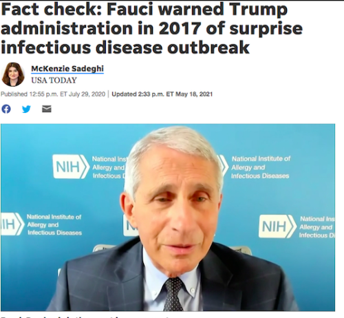 fauci vs trump
