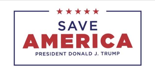 Just received from Trump!