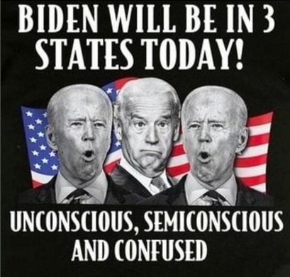 Biden in 3 states