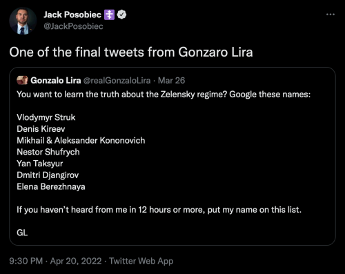 Missing Jack Posobiec ☦️ on Twitter
