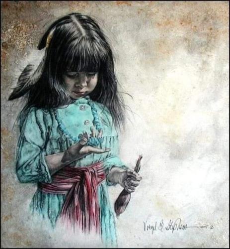 Simple Native American Girl