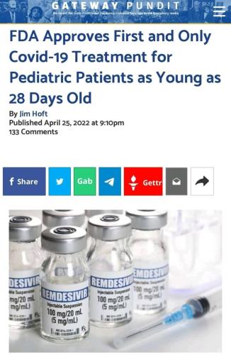 FDA Covid Vax for 28 day olds