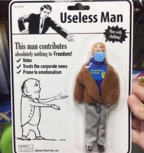 Useless Man Doll