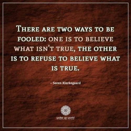 believe the truth