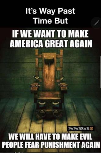 Politicians Need To Fry For Their Crimes