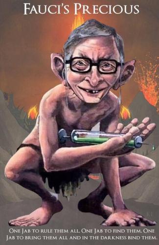 Fauci devil jab
