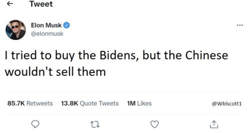 tried to buy biden
