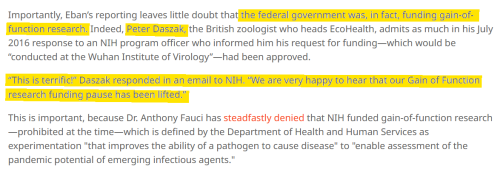 1A PLANDEMIC WAS PLANNED ON GAIN OF FUNCTION RESEARCH