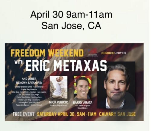 San Jose, California - April 30, 2022 - Freedom Weekend