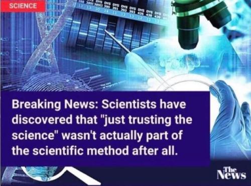 trusting the science