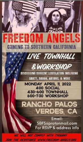Rancho Palos Verde, California - April 11, 2022 - Townhall and Workshop