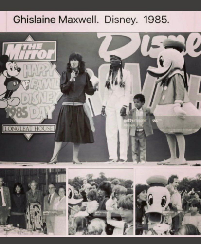 Ghislaine Maxwell, Disney 1985
