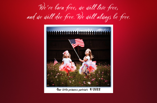 USFlag_BornFreePatriotsPrincess