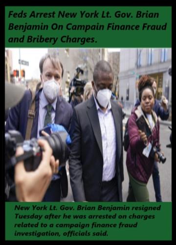 NY LT GOV ARRESTED
