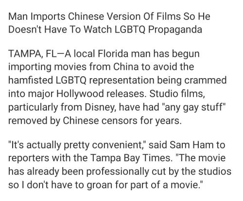 Chinese version of films