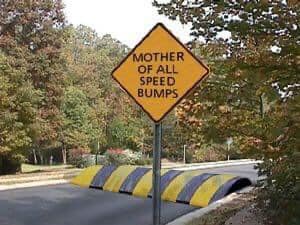 speed bump