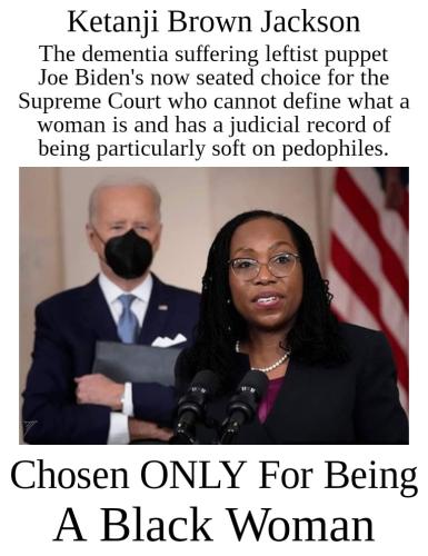 Political - Ketanji Only Color