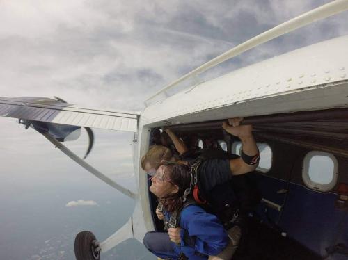 My first skydive!  Skydive New England