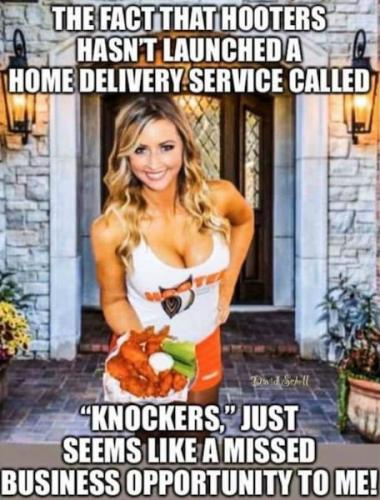 hooters knockers