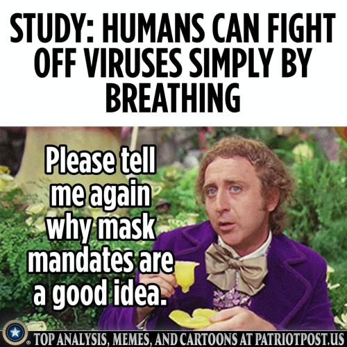 simply by breathing