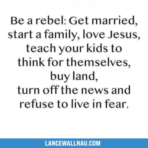 Be a rebel