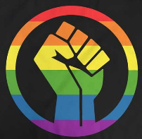 Rainbow Communist Fist