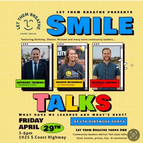 Oceanside, California – April 29, 2022 – Let Them Breathe Meeting