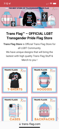 Apple has an emoji for that … 🏳️‍⚧️