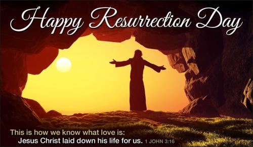 Relish Resurrection Day.