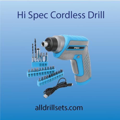 Hi Spec Cordless Drill