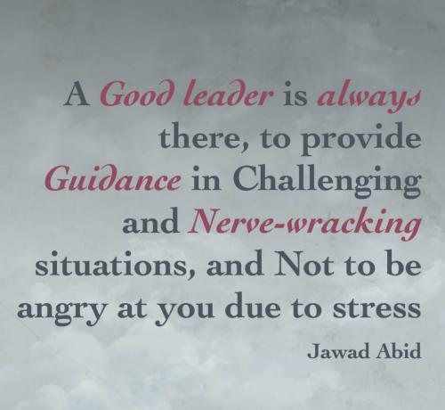 1-Leadership Handling Stress