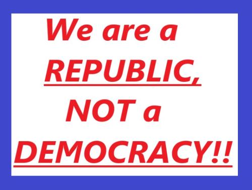 WE ARE A REPUBLIC