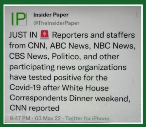 NEWS MEDIA HAS COVID