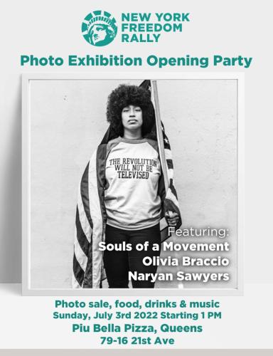 Queens, New York - July 3, 2022 - Freedom Rally