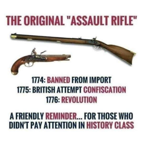 From my cold dead hands