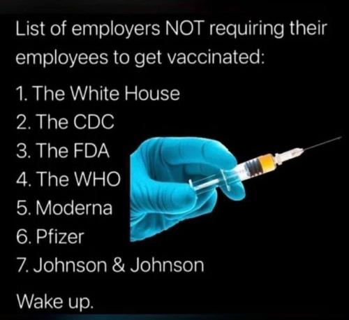 vax list