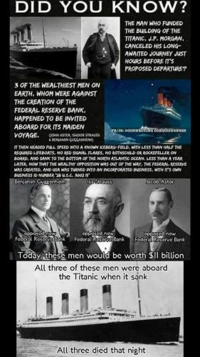 titanic facts