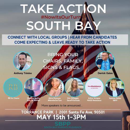 Torrance, California - May 15, 2022 - Take Action South Bay