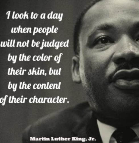 Martin Luther King, Jr. - Judging by Character