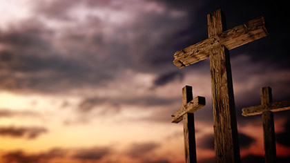 RuggedCrossCalvarySunsetHD