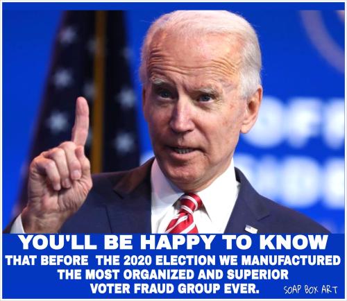 FRAUDULENTLY biden