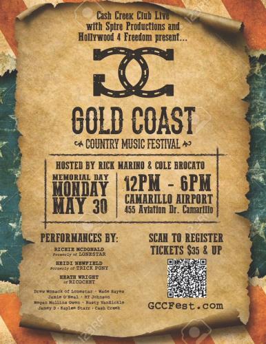 Camarillo, California - May 30, 2022 - Hollywwod 4 Freedom - Gold Coast Music Festival