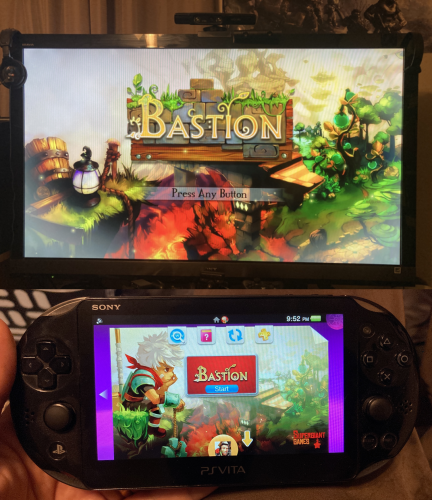Bastion on PS4/PS Vita