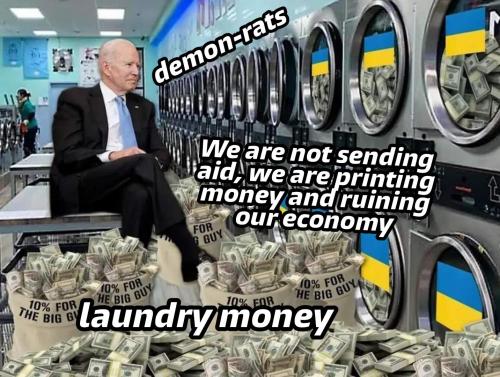 Yep Ukraine just received $43billion in April