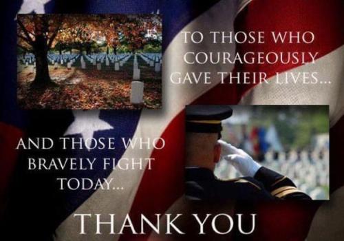 Memorial Day Thank You