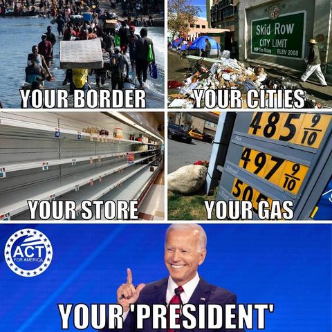 Your Border-Your Cities-Your Shelves - Your President